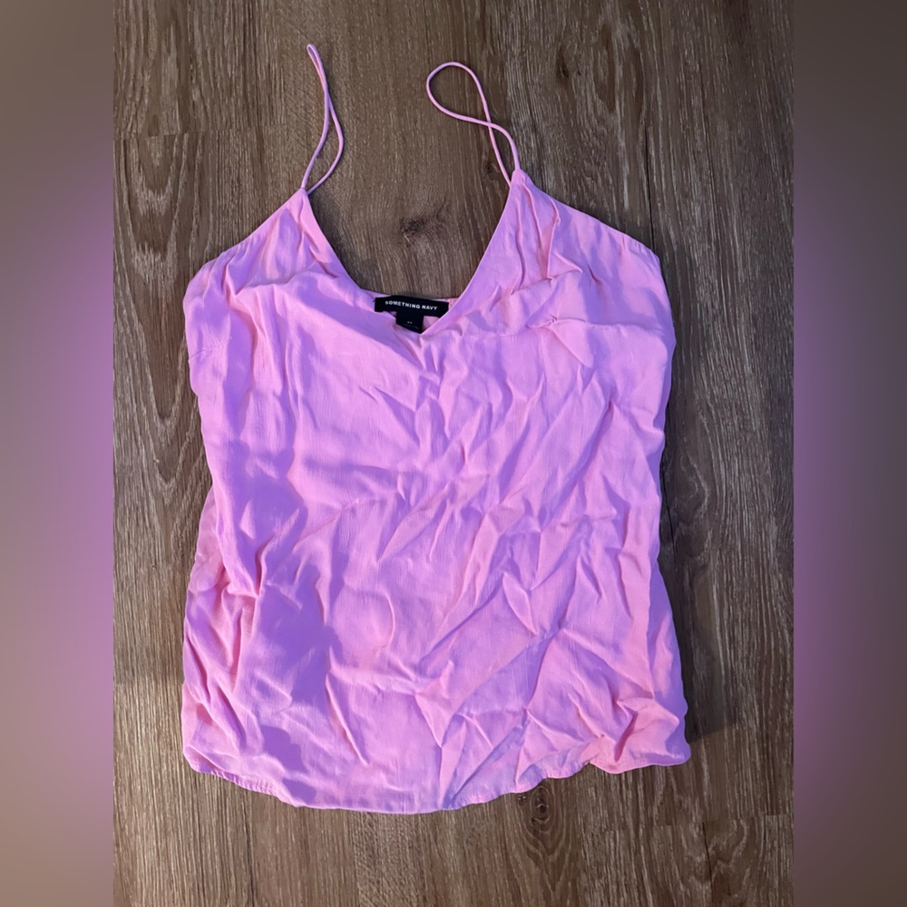 Bubble gum pink tank